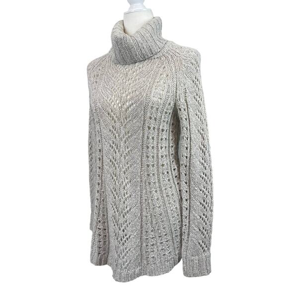 Anthropologie Sleeping On Snow Women's Small Eldora Wool Blend Knit Sweater - Picture 4 of 10